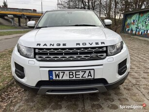 Rover Evoque, krajowy, 2,2 diesel, serwis, zadbany, hak, napęd przedni