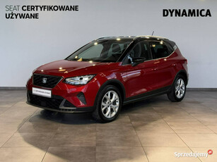 Seat Arona FR 1.0TSI 110KM DSG 2021/2022 r., salon PL, f-a VAT, gwar. fabr…