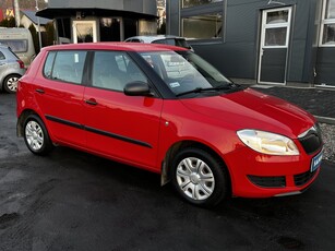 Skoda Fabia II 1.2i 69KM -Gwarancja- Klima, Książki, Krajowa