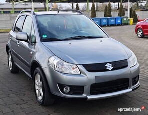 Suzuki SX4 1.6 Benzyna 107 KM 4x4 2007r 155 tys km Climatronic Tempomat Hak