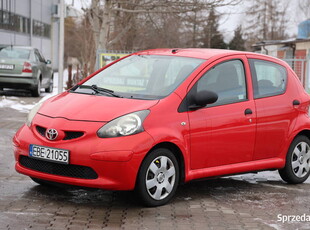 Toyota Aygo 2007, 127 000 przebieg, wymienione sprzęgło salon Polska