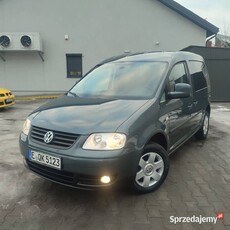 VW Caddy 1,4 + gaz świeżo sprowadzony!