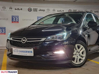 Opel Astra 1.4 benzyna 125 KM 2018r. (Warszawa)