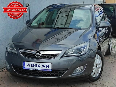 Opel Astra Ksenon, Klimatronik, Tempomat, Isofix, 6-biegów, zarejestr