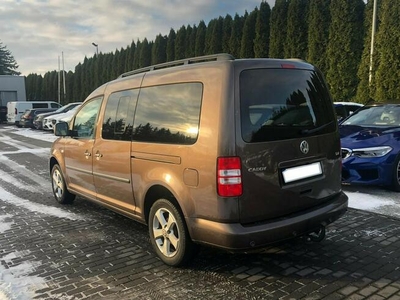 Volkswagen Caddy Maxi 1.6 TDI Navi 5 osób PDC Niski Przebieg