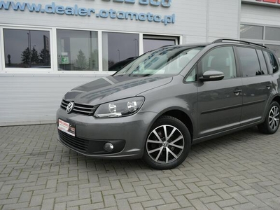 Volkswagen Touran 1.6 TDI Automat 100%Bezwypadkowy Serwisowany w ASO 7-osób Panoramadach