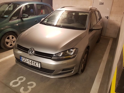 VW Golf Kombi 7, TDI , 2015r, salon Plichta, serwis, bardzo dobry