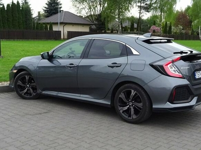 Honda Civic FULL*NAVI*Podgrzewane*Fotele*Kamera*Cofania*Serwis*ASO*2xAlufelgi