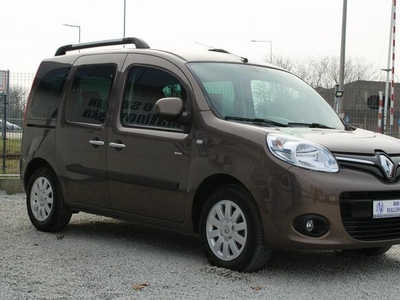 Renault Kangoo 95 Tys.Km R-Link Navi Klima Tempomat PDC Halogeny Komputer Relingi Alu