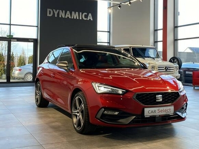 Seat Leon FR e-Hybrid 1.4TSI 204KM DSG 2021 r., Plug-in, salon PL, I wł., gwar.