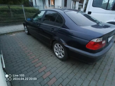 Bmw e46 2001 do remontu lub na części w całości