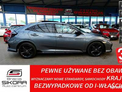 Honda Civic AUTOMAT+EL. Dach.+LED+ACC+Navi 3Lata GWARANCJA I-wł Kraj Bezwy…