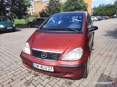 MERCEDES A140 1.4e 2001rok klimatyzacja ważne opłaty