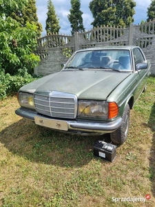 Mercedes w123 coupe 5 skrzynia z vin