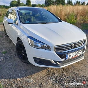 Peugeot 508 lift, automat 2,0 HDI 163 KM, bogata wersja, panorama dach , we