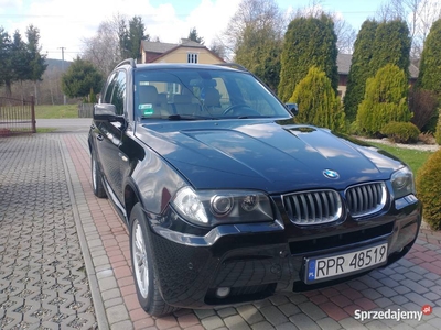 Sprzedam BMW X3 2.0 diesel 150 KM książka serwisowa m pakiet oryginalny