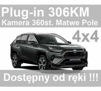 Toyota RAV-4 Plug-in Selection 306KM 4x4 Wentyl. fotele Dostępny od ręki 2841 zł