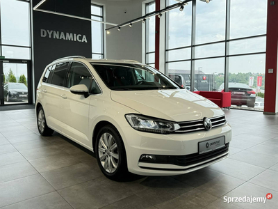 Volkswagen Touran Highline 1.8TSI 180KM DSG 2017 r., salon PL, 7 os., f-a …