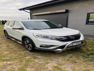 Honda CR-V 2015 liftstyle biała, bezwypadkowa Benzyna+LPG