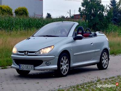 Peugot 206cc 2.0i 136km Klima, skóry, alufelgi