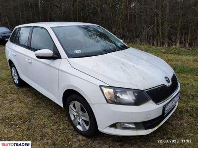 Skoda Fabia 1.4 diesel 105 KM 2017r. (Komorniki)