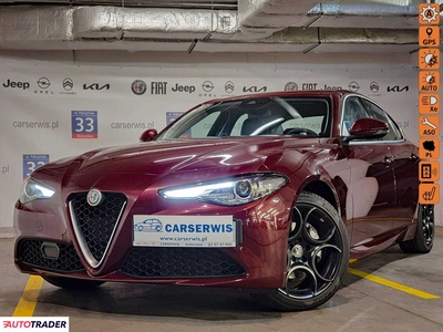 Alfa Romeo Giulia 2.0 benzyna 200 KM 2019r. (Warszawa)