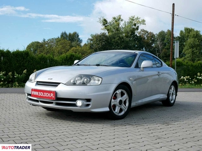 Hyundai Coupe 2.0 benzyna + LPG 143 KM 2003r. (Goczałkowice-Zdrój)