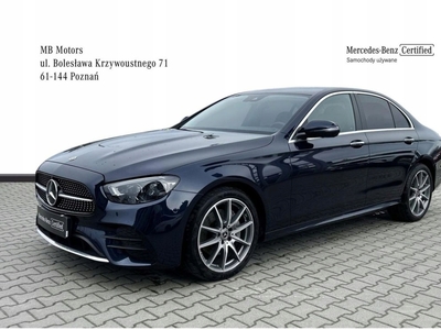 Mercedes Klasa E W214 Sedan 2.0 220d 197KM 2023