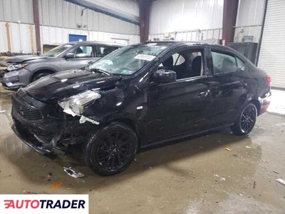 Mitsubishi Mirage 1.0 benzyna 2020r. (WEST MIFFLIN)