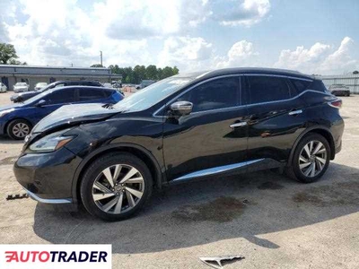 Nissan Murano 3.0 benzyna 2019r. (HARLEYVILLE)