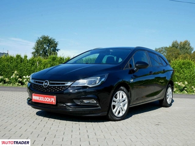 Opel Astra 1.6 diesel 110 KM 2018r. (Goczałkowice-Zdrój)