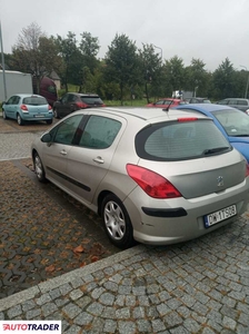 Peugeot 308 1.4 benzyna + LPG 79 KM 2008r.