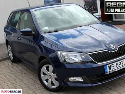 Skoda Fabia 1.0 benzyna 75 KM 2018r. (Sokołów)