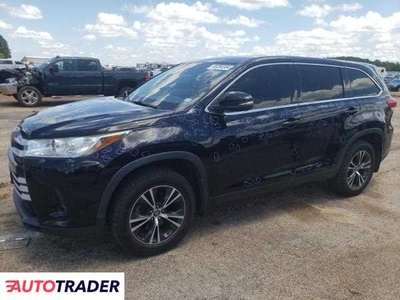 Toyota Highlander 3.0 benzyna 2019r. (LONGVIEW)