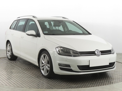 Volkswagen Golf Sportsvan , Salon Polska, Serwis ASO, Skóra, Navi, Xenon, Bi-Xenon,