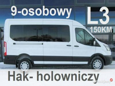 Ford Transit Kombi L3 150KM 9-osob.Trend Kamera Hak hol. Ni…