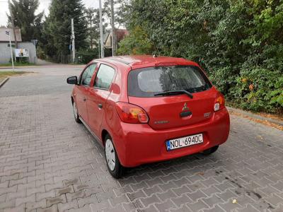 Mitsubishi Space Star przebieg 89 tyś 2015 r 1,0 benzyna odpala jeździ