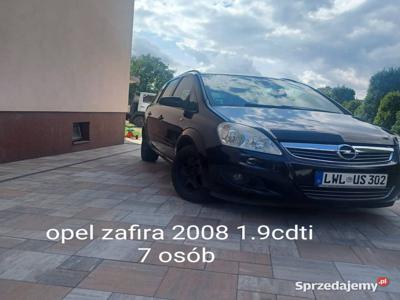 Opel zafira 2008 1.9cdti