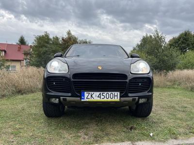 Porsche Cayenne turbo 450 km 4.5 Gaz rudy sriodek bardzo ładny stan