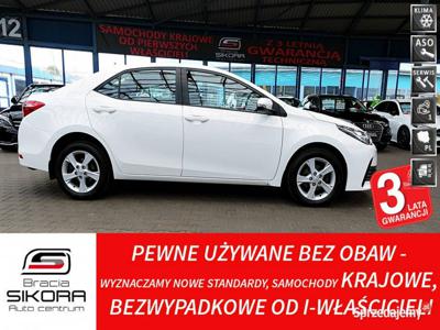 Toyota Corolla 3LATA Gwarancja Kraj Bezwypadkowy SERWISOWAN…