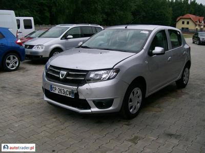 Dacia Sandero 1.0 benzyna 90 KM 2012r. (ostrów Wlkp)