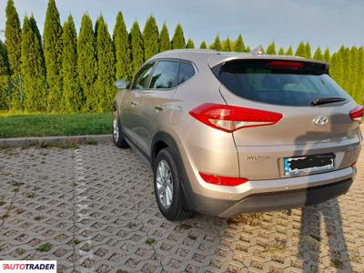 Hyundai Tucson 1.6 benzyna 132 KM 2017r.