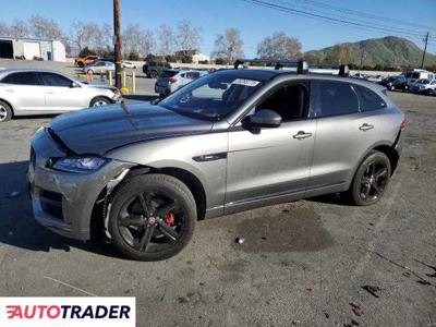 Jaguar F-PACE 2.0 benzyna 2019r. (COLTON)