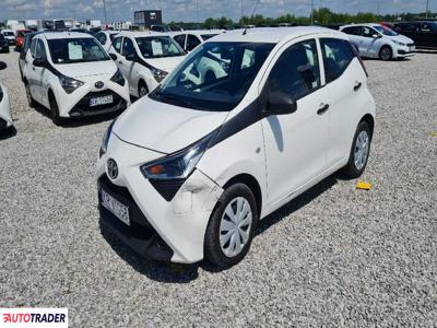 Toyota Aygo 1.0 benzyna 72 KM 2020r. (Grójec)