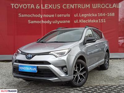 Toyota RAV 4 2.5 hybrydowy 197 KM 2017r. (Wrocław)