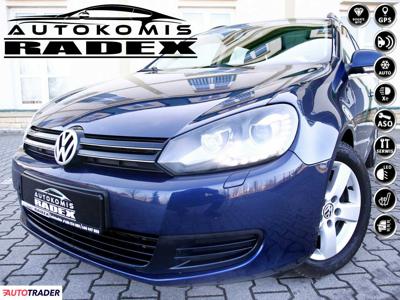 Volkswagen Golf 1.6 diesel 105 KM 2011r. (Świebodzin)