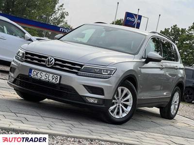 Volkswagen Tiguan 1.5 benzyna 150 KM 2018r. (Kościerzyna)