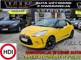 Citroen DS3 FULL OPCJA !Najlepszy 1,6 HDI 112KM ,naVI.GwaRanCja / Możliwa …