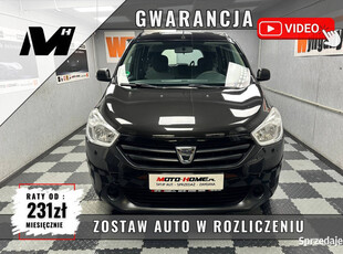 Dacia Lodgy 1.2TCe Benzyna 7osobowa, 130tys przebiegu GWARANCJA