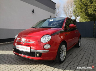 Fiat 500 0.9 Turbo 85KM Klima Nawi Szklany Dach Led Półskóra Alu 16